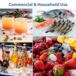 70LBS/24H Commercial Ice Maker for Home & Office