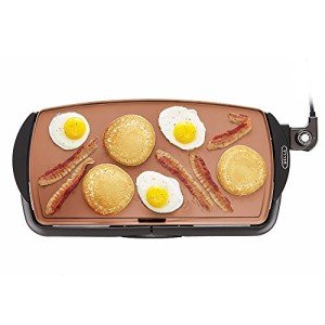 BELLA Electric Ceramic Griddle for 10 Eggs