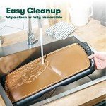 BELLA Electric Ceramic Griddle for 10 Eggs