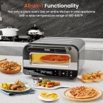 Pyukix Indoor Pizza Oven - 840℉, 12” Pizzas in 2 Min