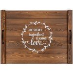 Wooden Noodle Board Stove Cover with Handles