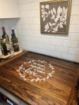 Wooden Noodle Board Stove Cover with Handles