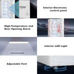 13.8 Cu Ft Convertible Upright Freezer in White