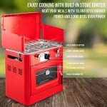 Hike Crew Portable Gas Camping Oven & Stovetop