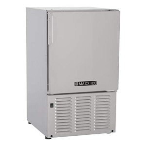 Marine Crescent Ice Maker - 23 lbs - Stainless Steel