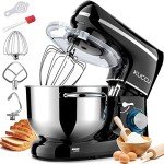 KUCCU 6.5 Qt Stand Mixer with Stainless Steel Bowl