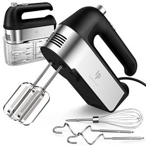 Electric Hand Mixer with Scale Cup and Accessories
