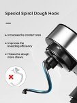 6-Speed Stainless Steel Mixer with Dough Hook
