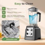 Powerful 1800W Smoothie Blender with 68 oz Pitcher