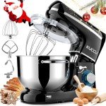 KUCCU 6.5 Qt Stand Mixer with Stainless Steel Bowl
