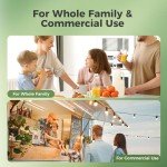 Powerful 1800W Smoothie Blender with 68 oz Pitcher