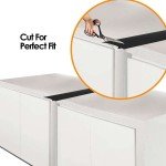 2 Pack Silicone Counter Gap Covers - Heat Resistant