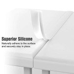 Stove Counter Gap Covers - Set of 2 (White)