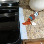 Stove Counter Gap Covers - Set of 2 (White)
