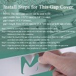 Adjustable Stove Counter Gap Cover Filler – 2 Pack