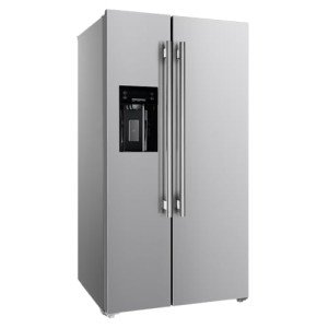 FORNO 36" Stainless Steel Side-by-Side Fridge
