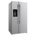 FORNO 36" Stainless Steel Side-by-Side Fridge