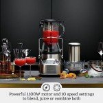 Breville Bluicer Pro Blender & Juicer - Stainless Steel
