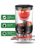 ACOQOOS Cold Press Juicer with Large Feeding Chute