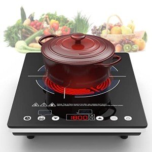 VBGK Portable Single Burner Electric Cooktop
