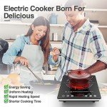 VBGK Portable Single Burner Electric Cooktop