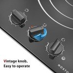 Noxton 24" Electric Cooktop with 3 Burners