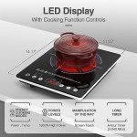 VBGK Portable Single Burner Electric Cooktop