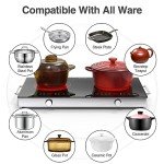 VBGK 12-Inch Electric Cooktop with Knob Control