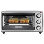 BLACK+DECKER 4-Slice Toaster Oven with Even Toast Technology