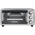 BLACK+DECKER 4-Slice Toaster Oven with Even Toast Technology