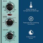 Nostalgia Retro 0.7-Cu. Ft. Toaster Oven - Aqua