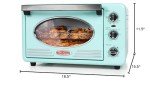 Nostalgia Retro 0.7-Cu. Ft. Toaster Oven - Aqua