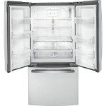 GE 18.6 cu. ft. French Door Refrigerator - Stainless Steel