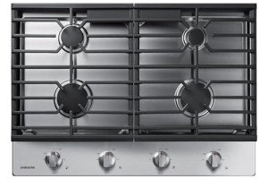 SAMSUNG 30" Stainless Steel Gas Cooktop with 4 Burners