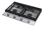 SAMSUNG 30" Stainless Steel Gas Cooktop with 4 Burners
