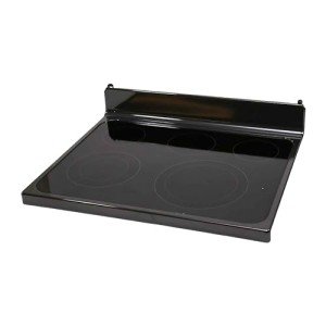 GE Black Glass Cooktop for Range Main Top