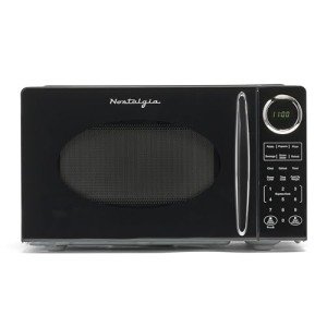 Nostalgia Retro Microwave Oven with 12 Presets