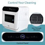 RCA Portable Countertop Dishwasher for Apartments and RVs
