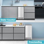 Joy Pebble Nugget Ice Maker for Bars and Cafes