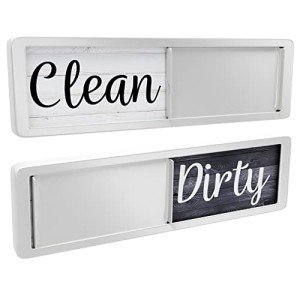 Rustic Clean Dirty Dishwasher Magnet Sign