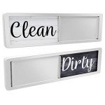 Rustic Clean Dirty Dishwasher Magnet Sign