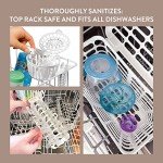 High Capacity 3-in-1 Dishwasher Basket for Baby Bottles