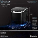 Portable Self-Cleaning Ice Maker for Home & Office