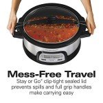 Hamilton Beach 6 Qt Portable Programmable Slow Cooker