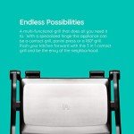 Stainless Steel Non-Stick Panini Press & Grill