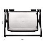 Stainless Steel Non-Stick Panini Press & Grill