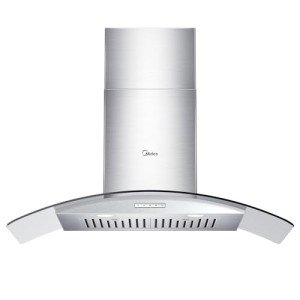 Midea 30-Inch Wall Mount Range Hood - Stainless Steel