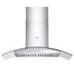 Midea 30-Inch Wall Mount Range Hood - Stainless Steel