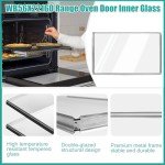 Double Layer Oven Door Glass Replacement Assembly