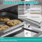 Double Layer Oven Door Glass Replacement Assembly